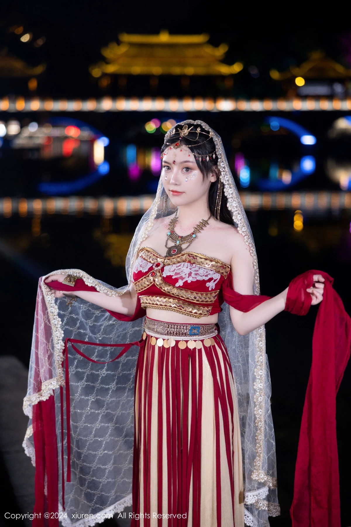 图片[2]-[XiuRen秀人网]第8349期豆瓣酱写真-秀人集