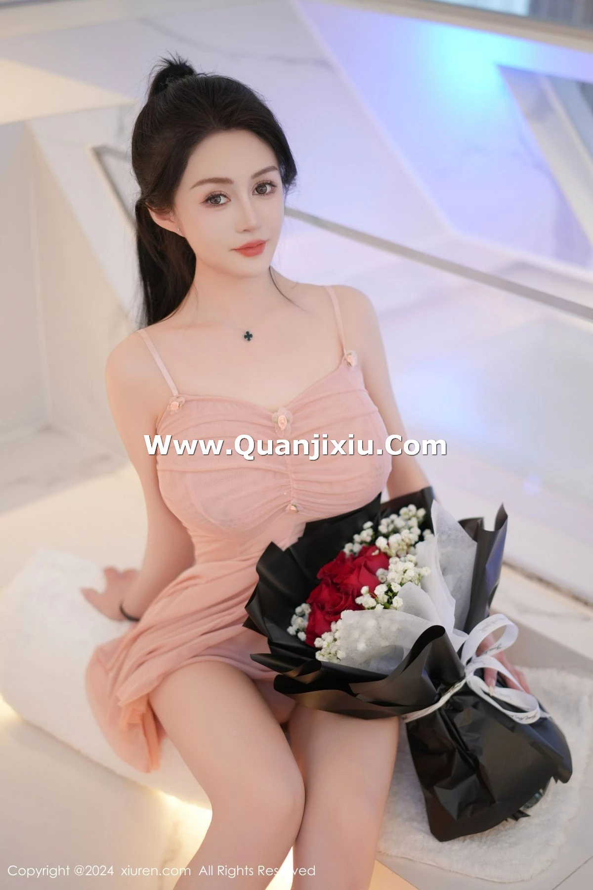 图片[3]-[XiuRen秀人网]第8395期林幼一写真-秀人集