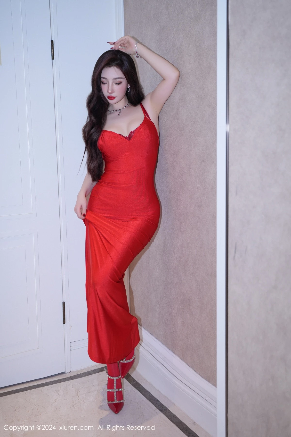 图片[9]-[XiuRen秀人网]第8406期蕾蕾醒了没写真-秀人集