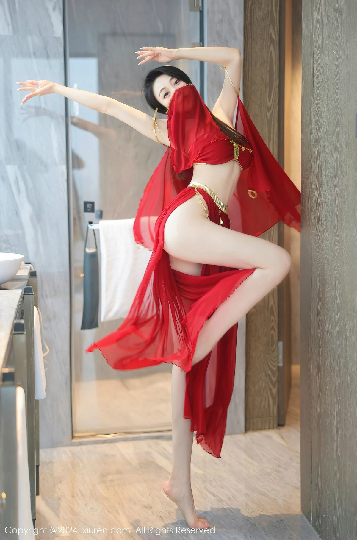 图片[4]-[XiuRen秀人网]第8420期清妙写真-秀人集