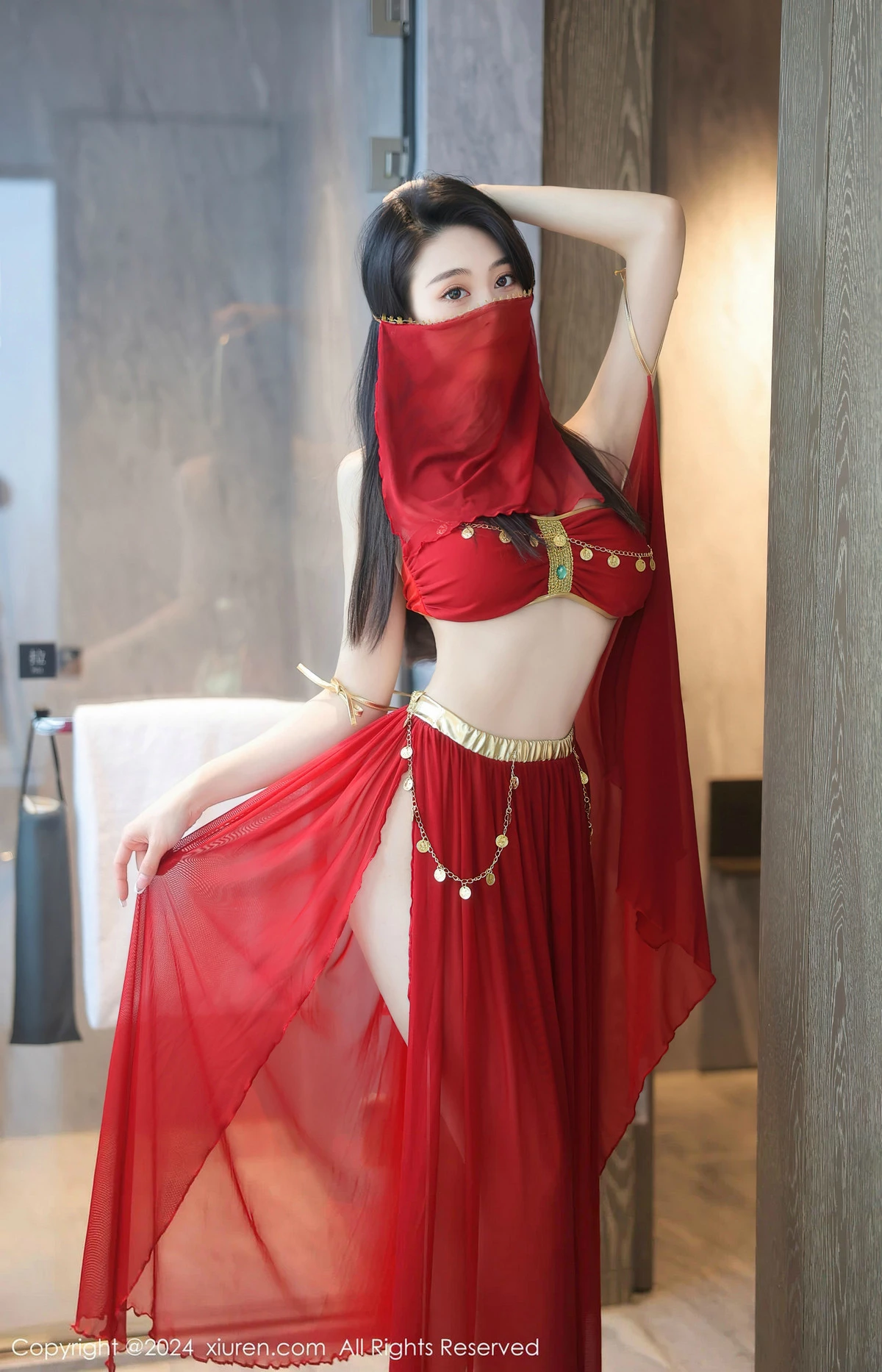 图片[5]-[XiuRen秀人网]第8420期清妙写真-秀人集