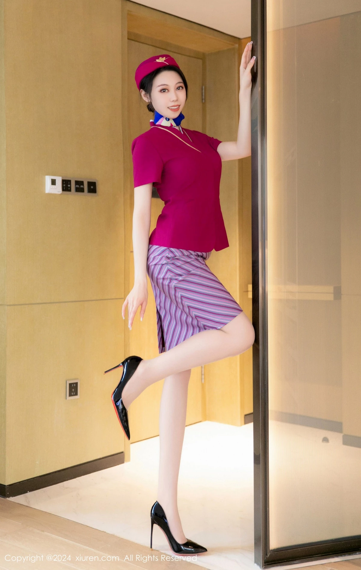 图片[3]-[XiuRen秀人网]第8563期清妙写真-秀人集