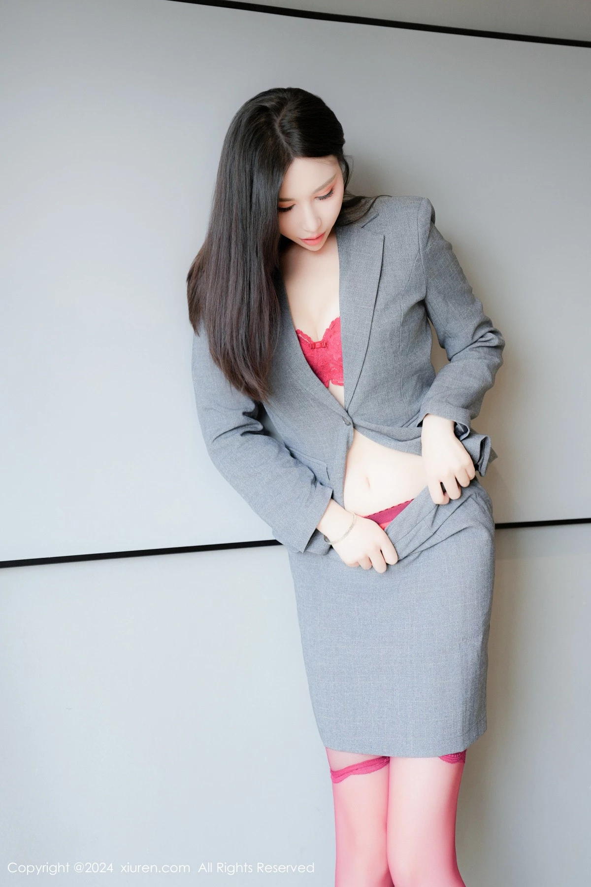 图片[14]-[XiuRen秀人网]第8967期曼柔写真-秀人集