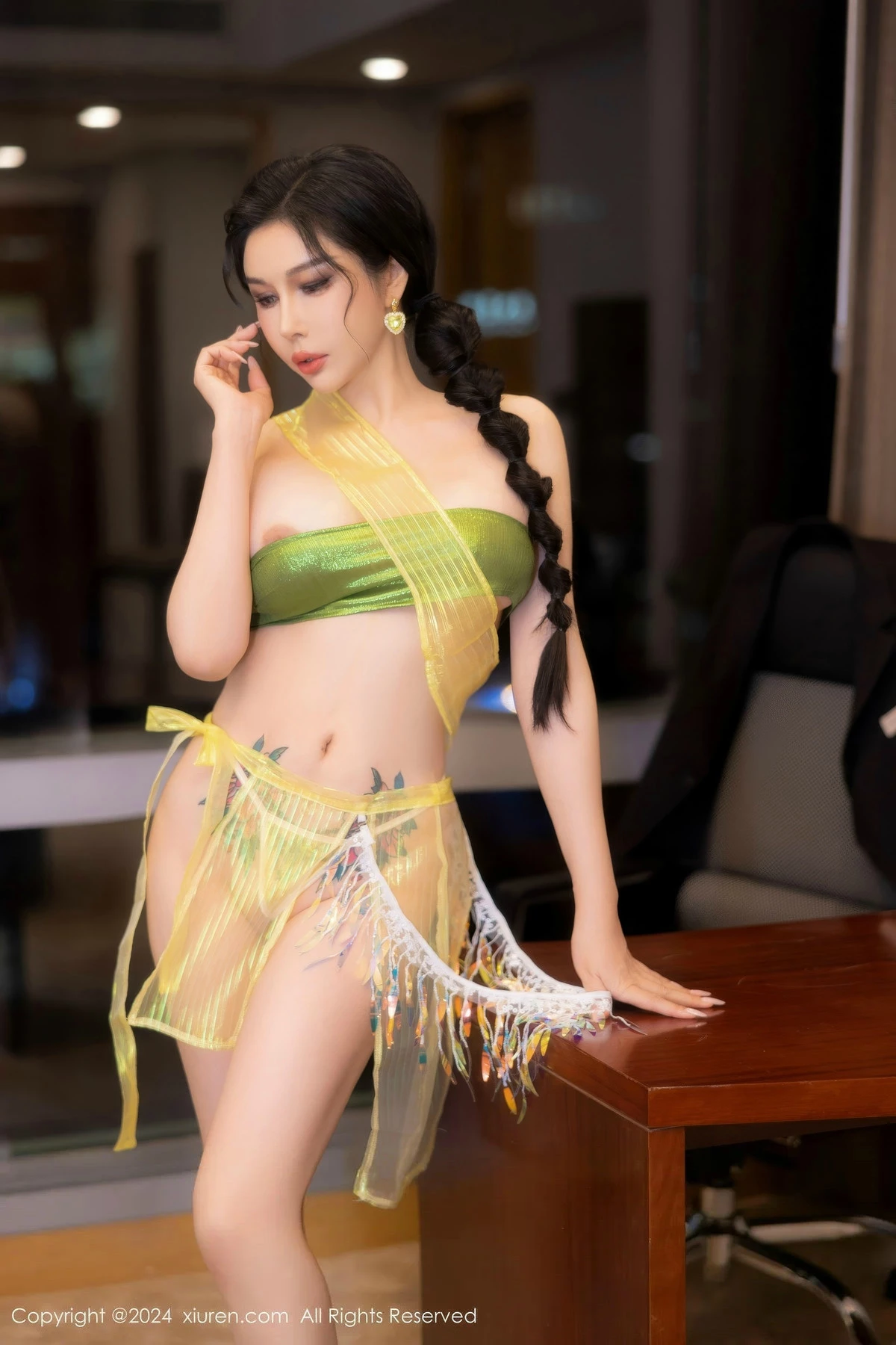 图片[6]-[XiuRen秀人网]第8913期田冰冰写真-秀人集