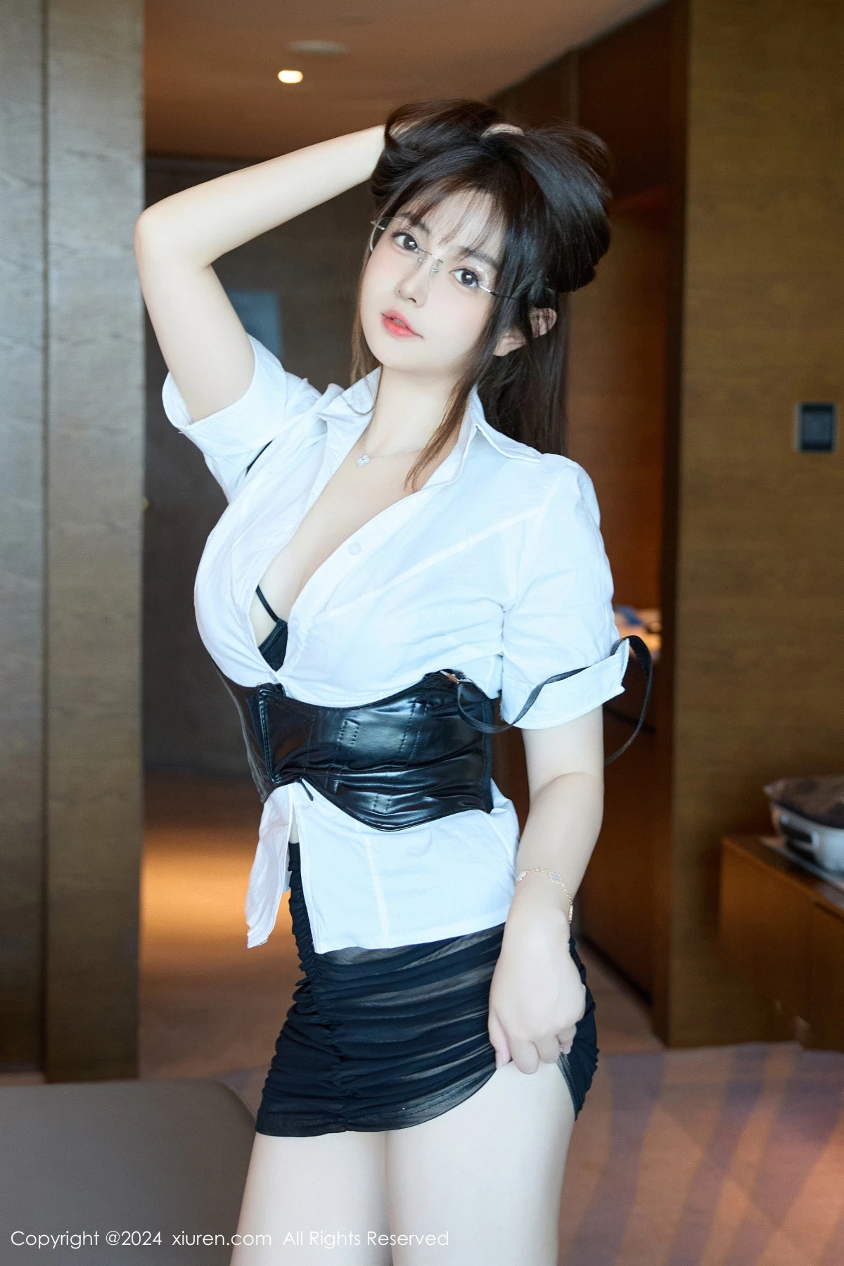 图片[17]-[XiuRen秀人网]第9104期养乐多写真-秀人集