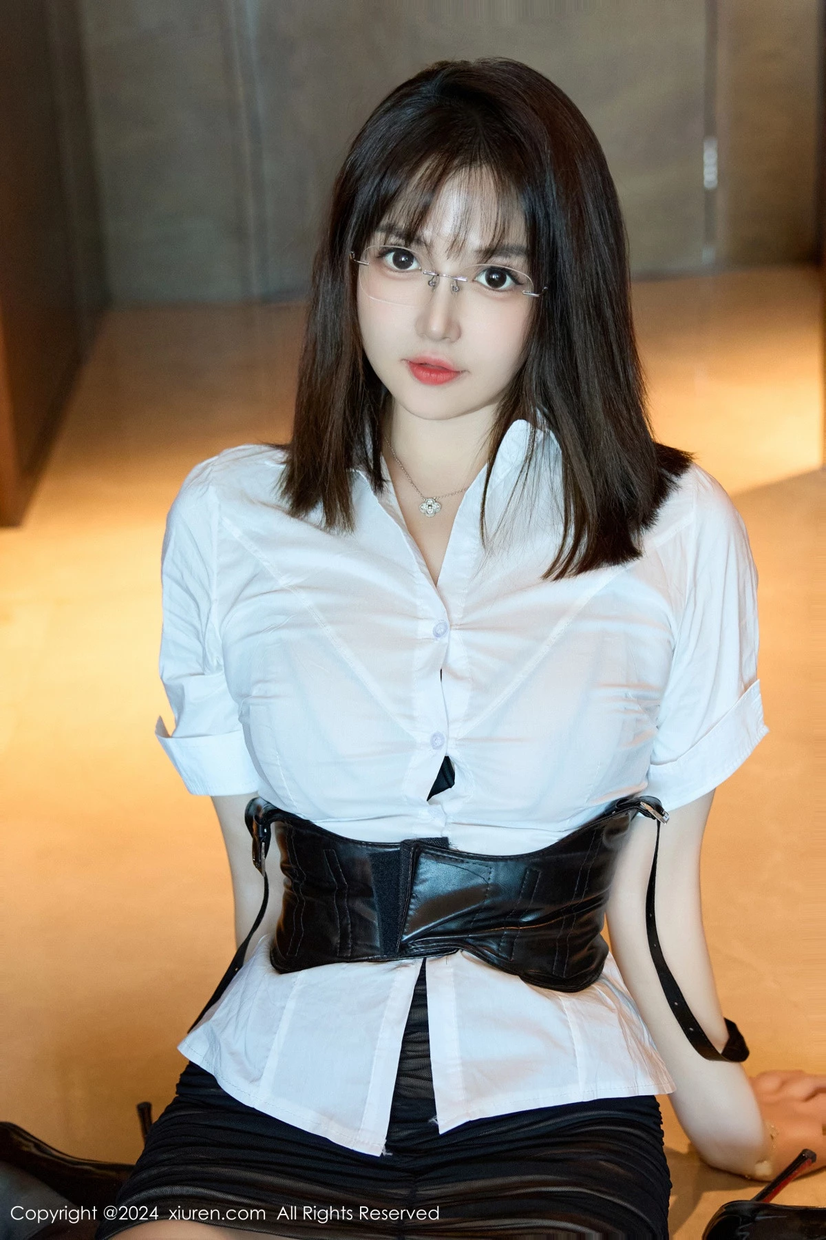 图片[9]-[XiuRen秀人网]第9104期养乐多写真-秀人集