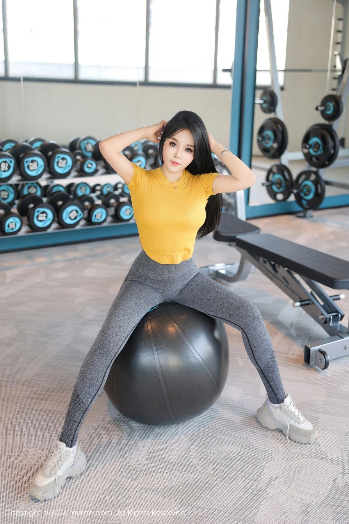 图片[3]-[XiuRen秀人网]第9117期麦田写真-秀人集