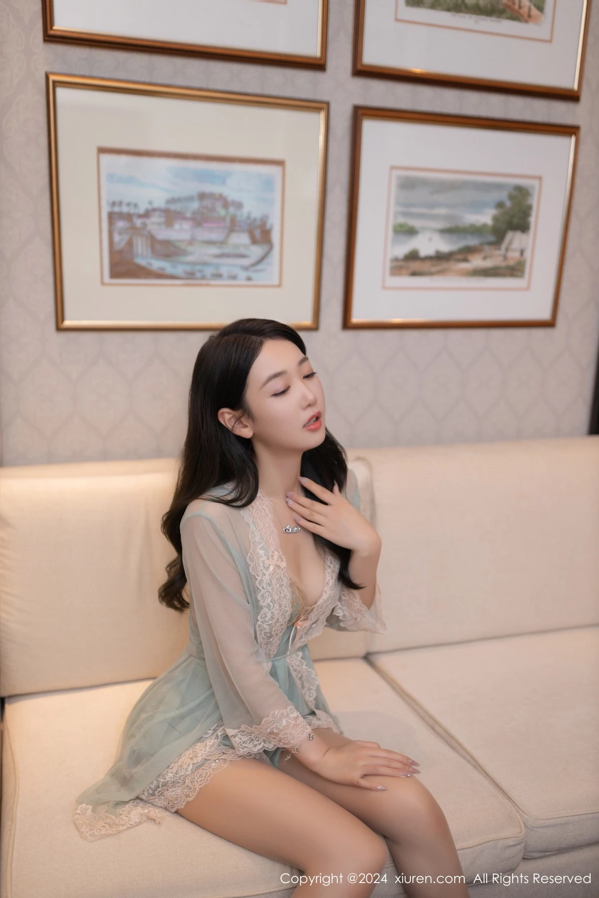 图片[4]-[XiuRen秀人网]第9069期唐安琪写真-秀人集