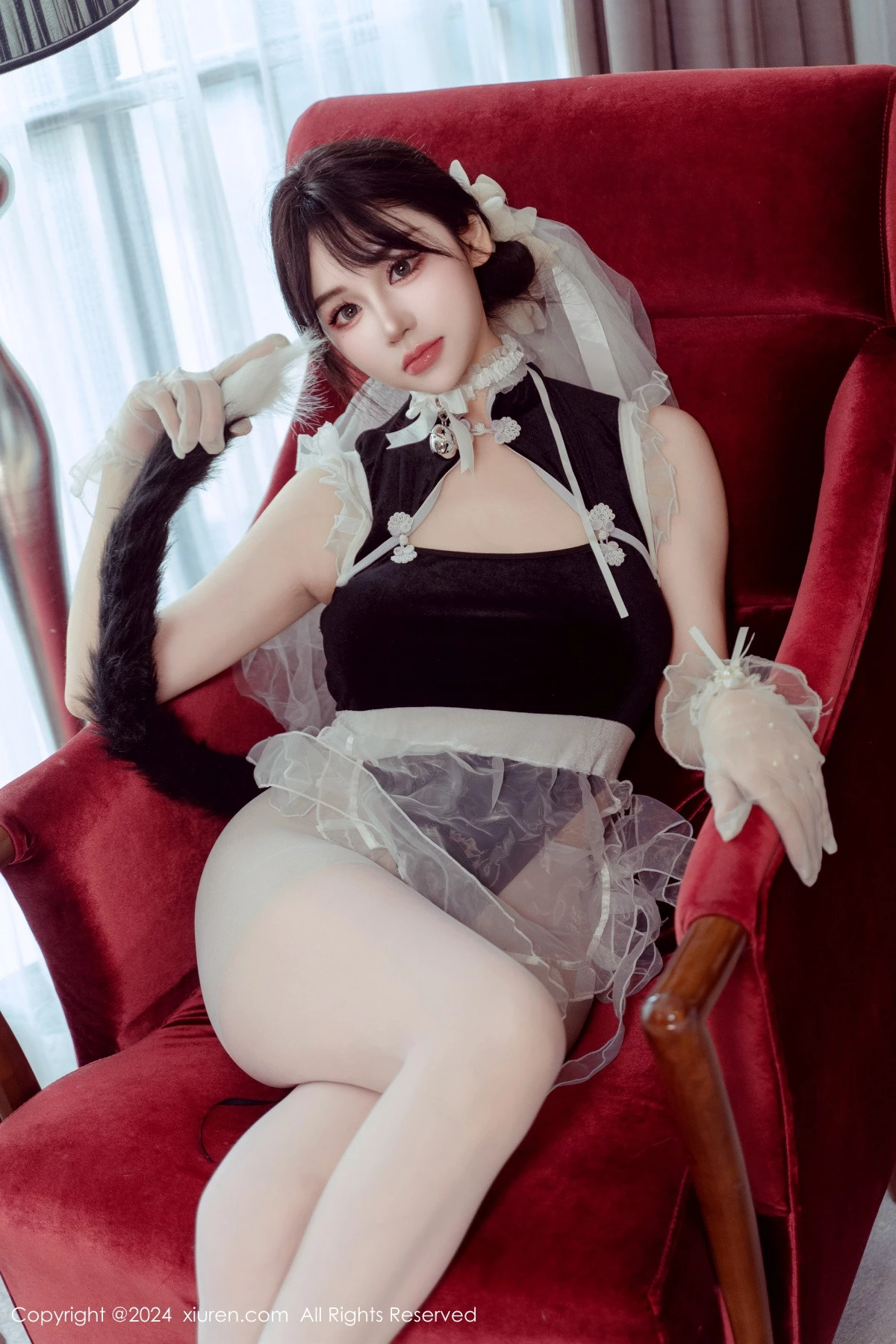 图片[11]-[XiuRen秀人网]第9197期汐汐爱吃草莓写真-秀人集