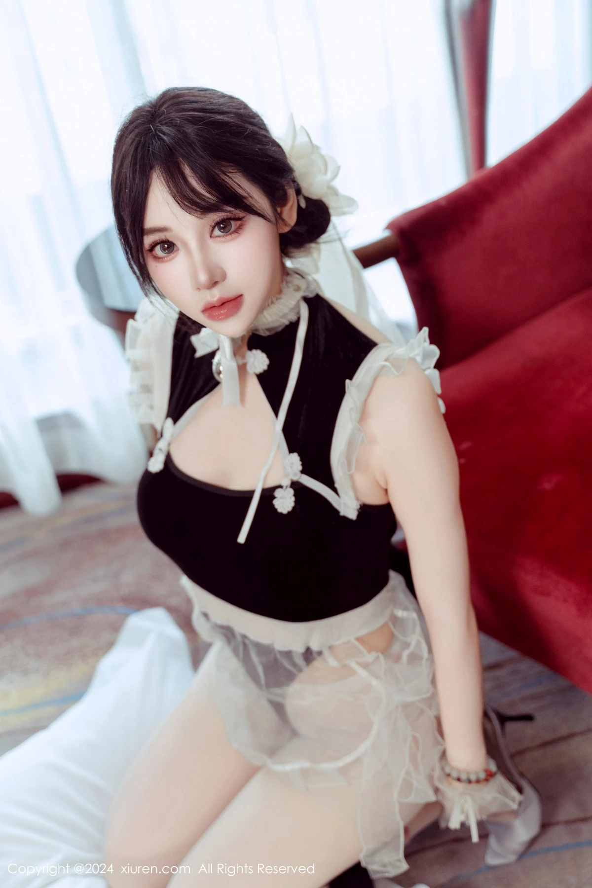 图片[16]-[XiuRen秀人网]第9197期汐汐爱吃草莓写真-秀人集