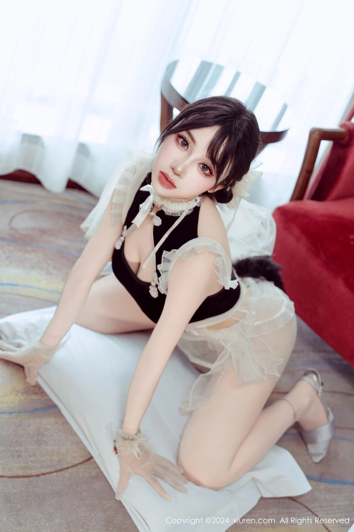 图片[20]-[XiuRen秀人网]第9197期汐汐爱吃草莓写真-秀人集