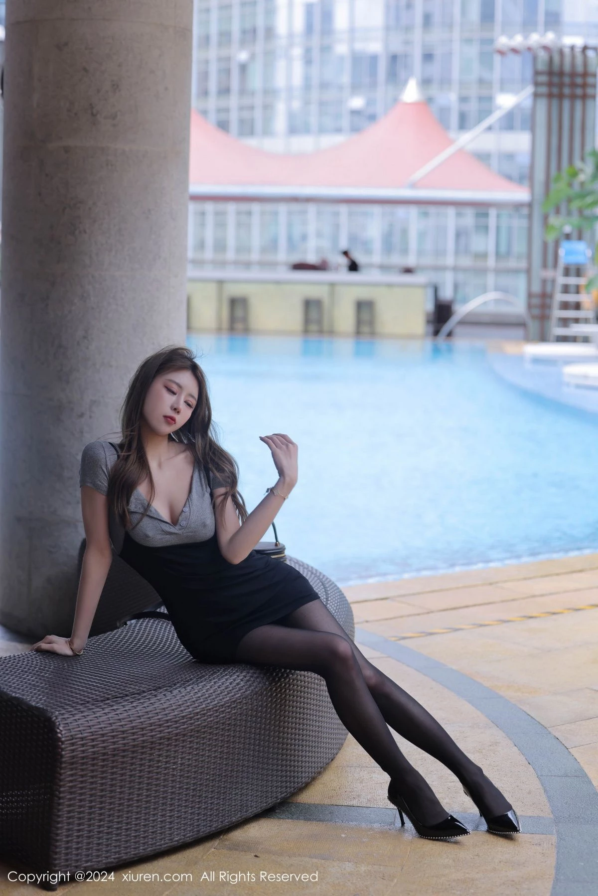 图片[48]-[XiuRen秀人网]第9213期柚柚写真-秀人集