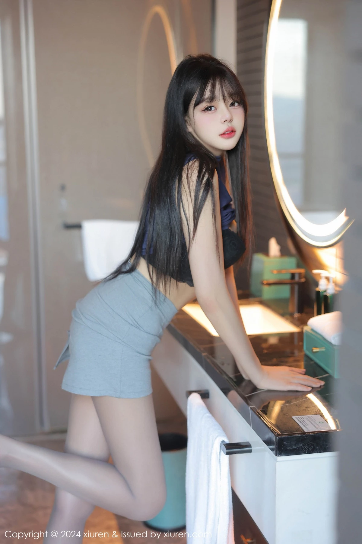 图片[22]-[XiuRen秀人网]第9233期柚柚小奶瓶写真-秀人集