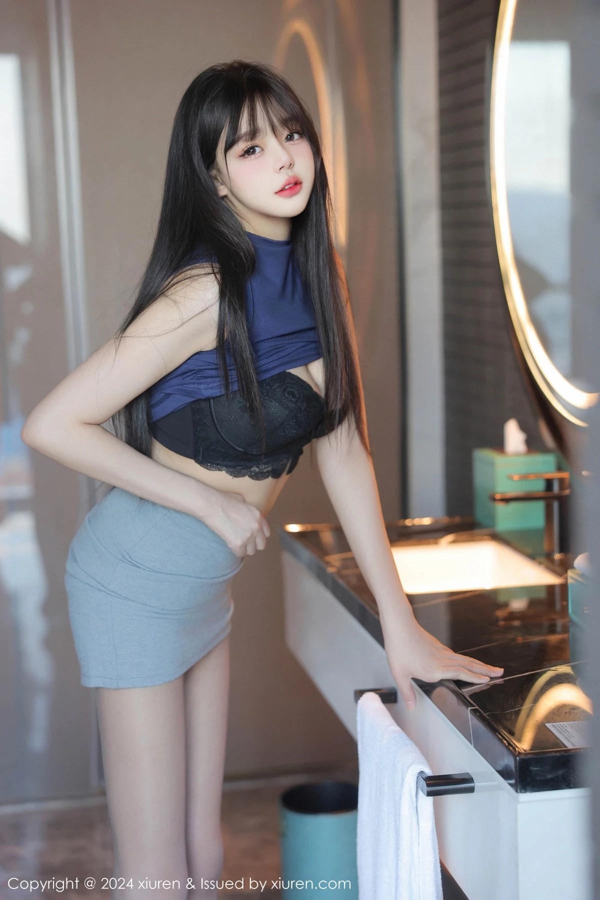 图片[16]-[XiuRen秀人网]第9233期柚柚小奶瓶写真-秀人集