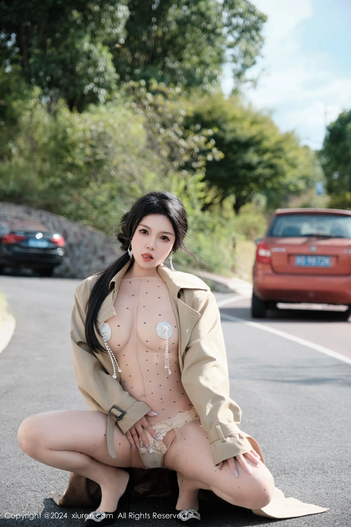 图片[6]-[XiuRen秀人网]第9261期麦田写真-秀人集
