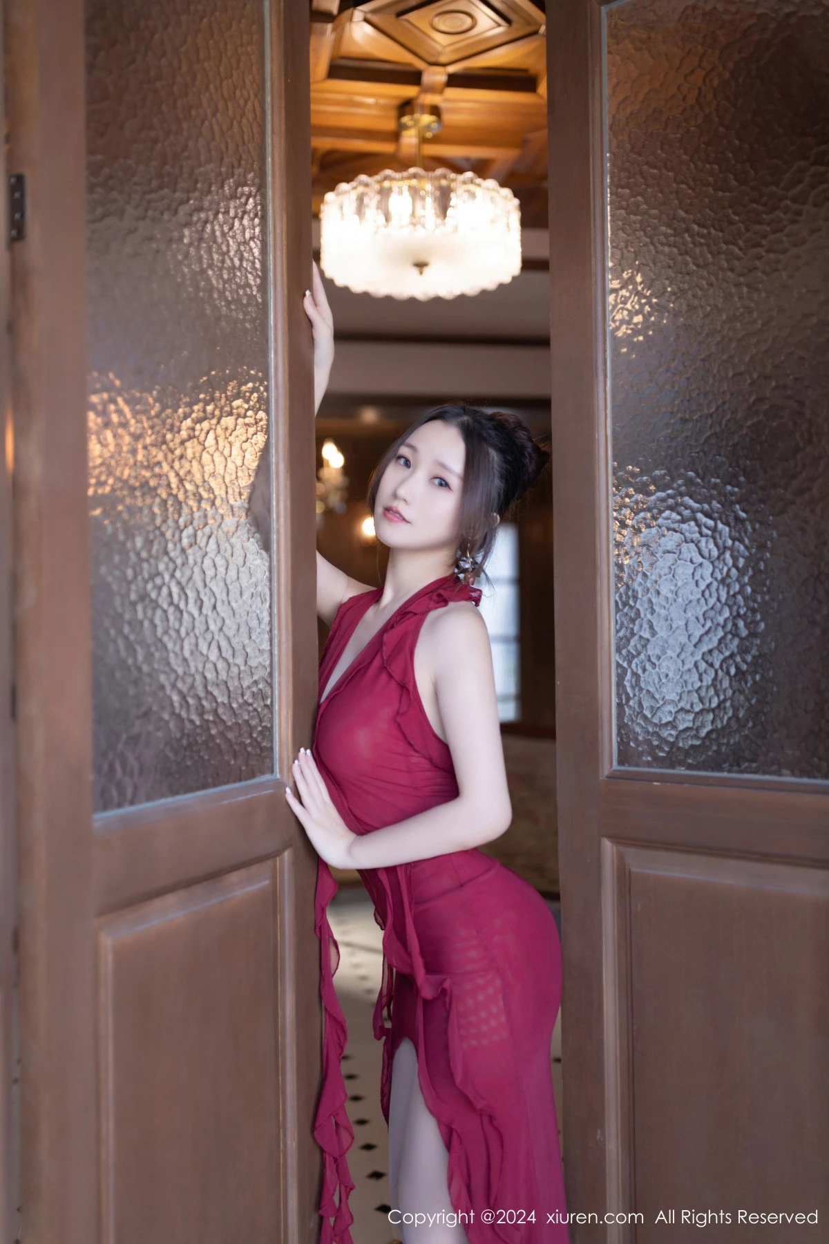 图片[13]-[XiuRen秀人网]第9297期杏子写真-秀人集