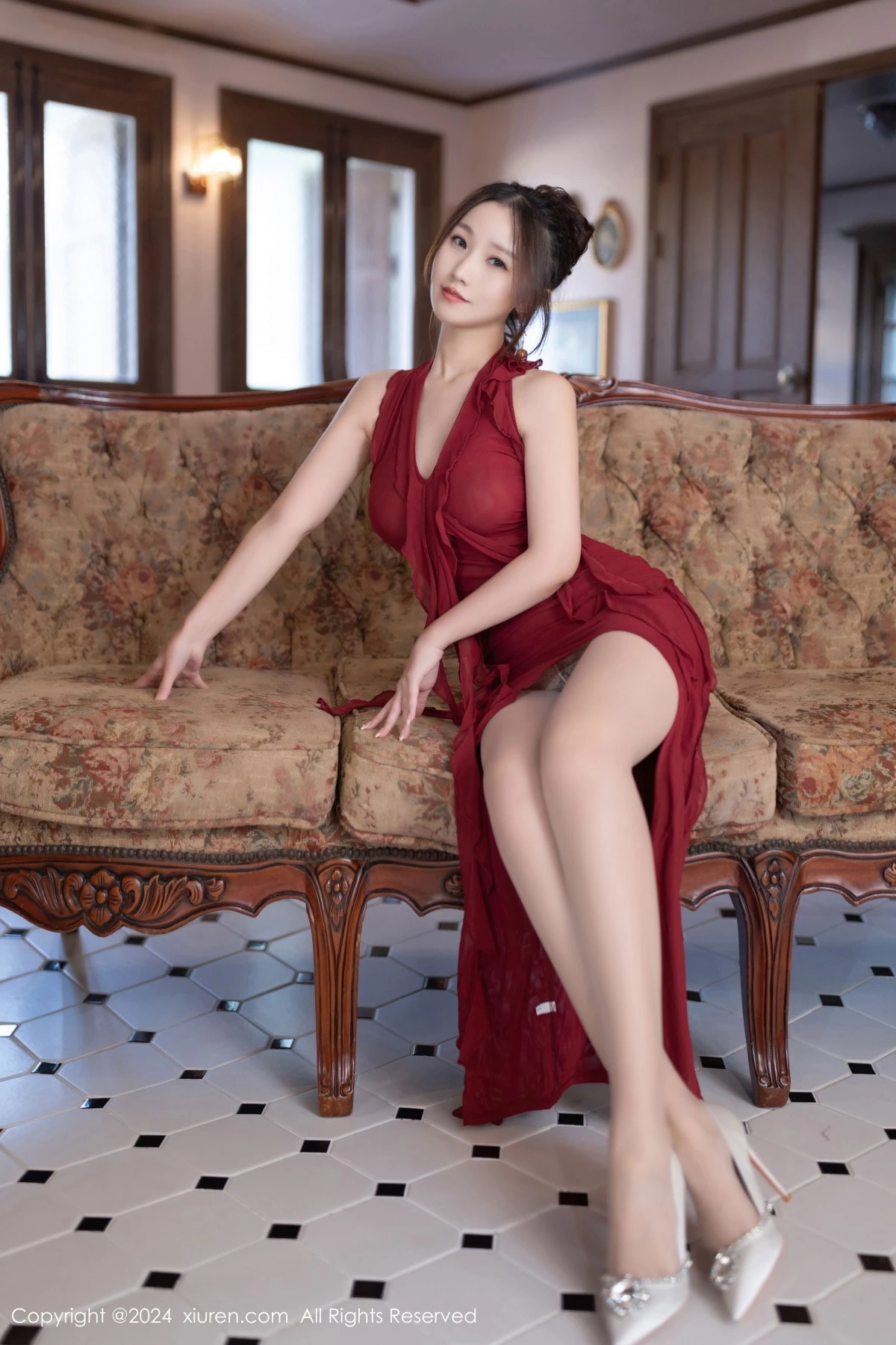 图片[3]-[XiuRen秀人网]第9297期杏子写真-秀人集