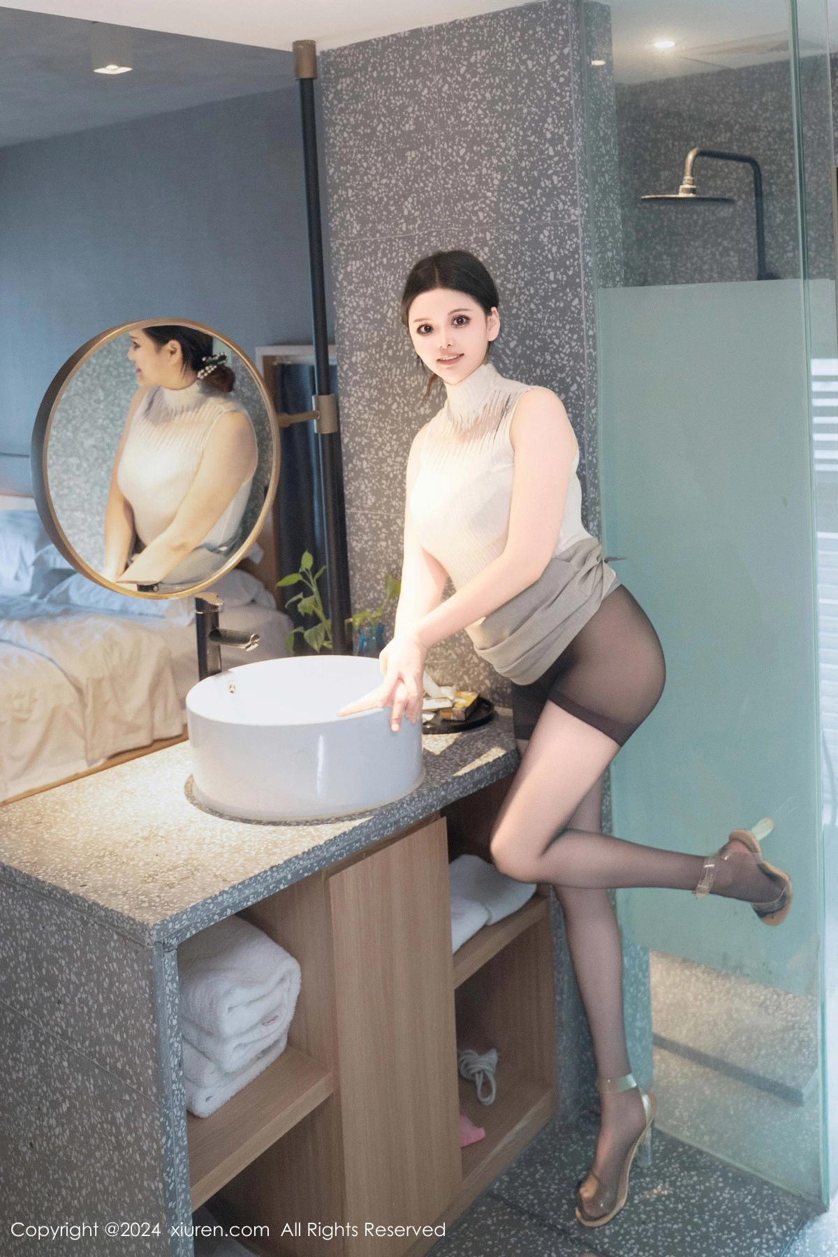 图片[18]-[XiuRen秀人网]第9394期陈三穗写真-秀人集