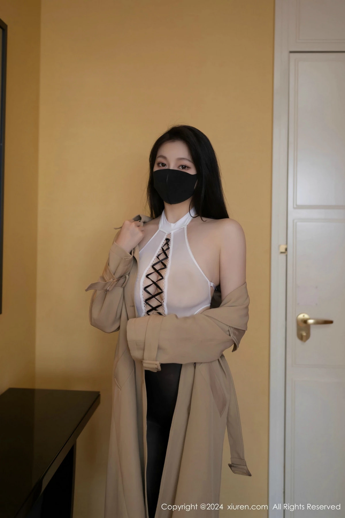 图片[4]-[XiuRen秀人网]第9436期安然写真-秀人集