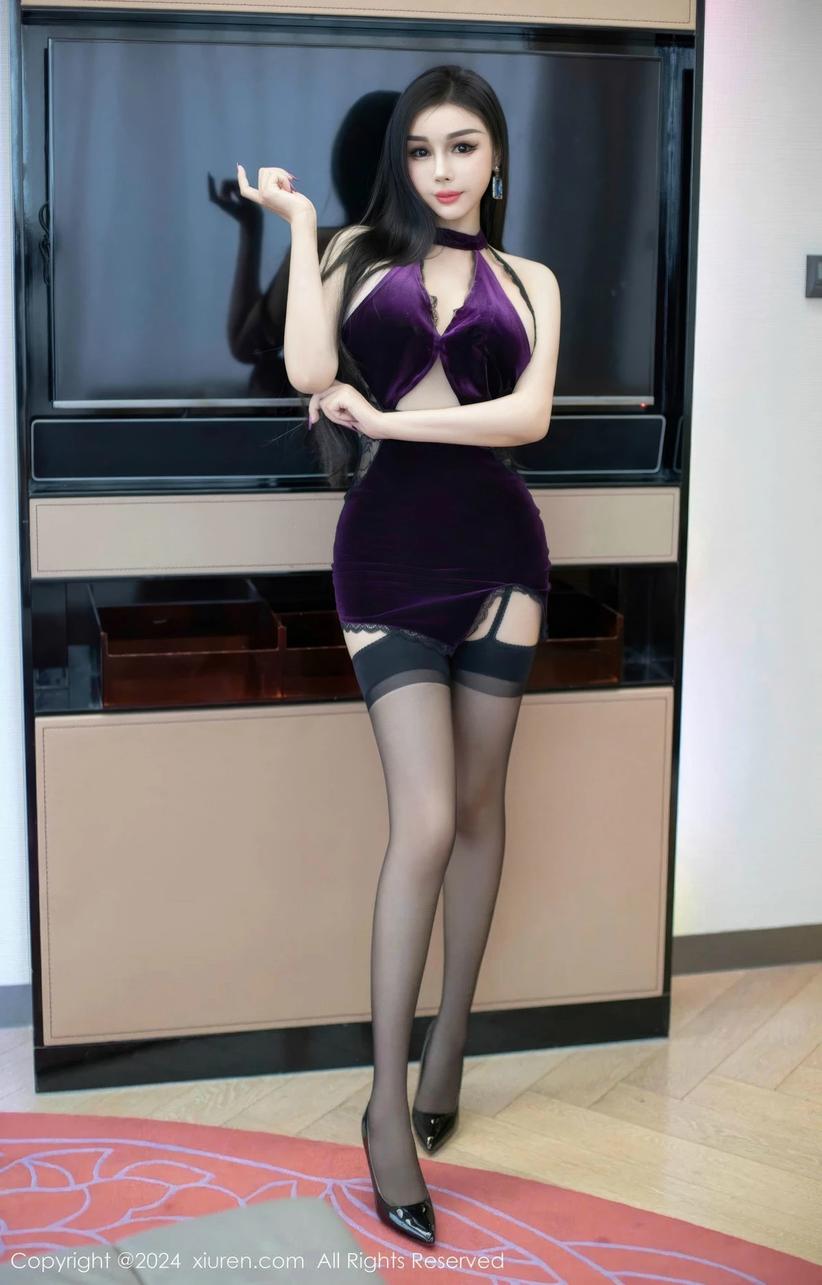 图片[2]-[XiuRen秀人网]第9341期田冰冰写真-秀人集